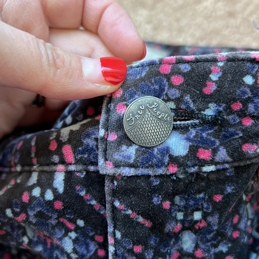 Free People Velour pants
